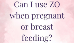 Can I use ZO skincare when pregnant?